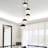 Ravello 5-Light Height Adjustable ETL Certified Integrated LED Chandelier with Globe Shades-65216910