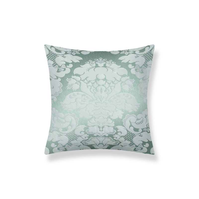 Silk Square Pillow Cover & Insert, AQUAMARINE