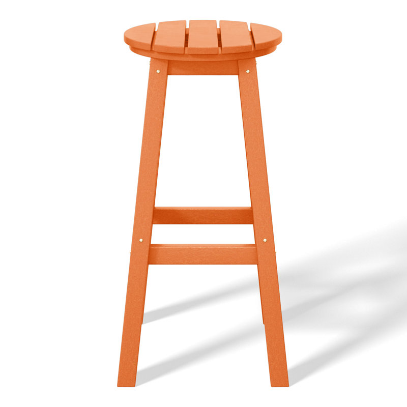 Tabouret d'extérieur Laguna, Orange, 29"