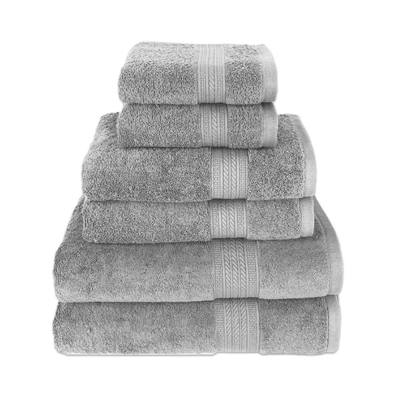 Ensemble de luxe 6 pièces Dulcia, Gris