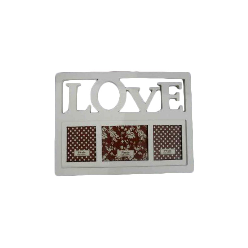 Cadre photo en bois love Zahoruiko
