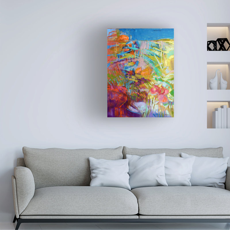 «Blooming Heart» sur impression sur toile, H 47 po x l 35 po x P 2 po