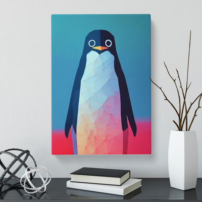 Scanlon Penguin Hypreprism - Wrapped Canvas