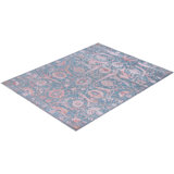 Overdyed One-of-a-Kind 8' 1" X 10' 4" Hand Knotted Area Rug