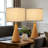 24'' Metal Table Lamp For Living Room and Bedroom