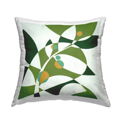 Floral Indoor/Outdoor Throw Pillow