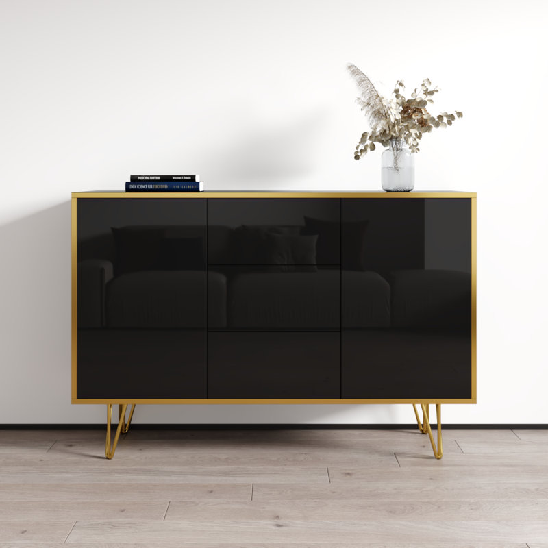 Buffet noir 55 "Peri, Noir