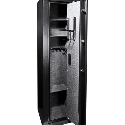 Steel Biometric Depot - 5.51 Cubic Ft, Organized Storage Ft Cabinet And Secure