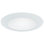 6'' White Shower Recessed Trim