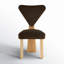 Perci Velvet Upholstered Back Side Chair