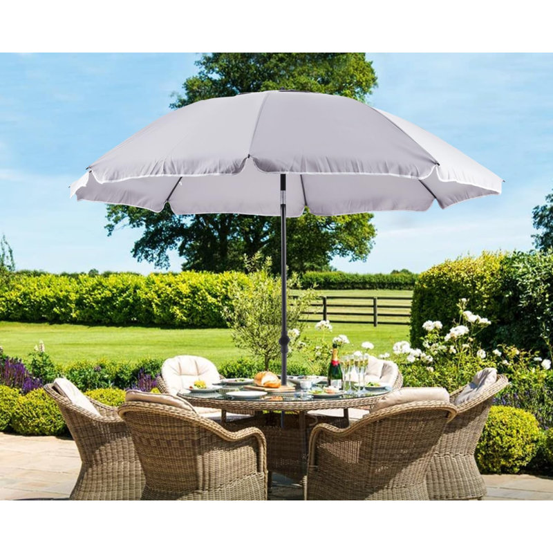 Bundrick 240cm Tilt Market Parasol