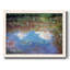 «Water Lily Pond # 4», reproduction encadrée sur toile par Monet-1693738200-1693738207