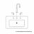 Carlson 2-handle Bathroom Faucet with Drain Assembly-19139392-121874095
