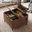 Table basse à plateau relevable avec rangement