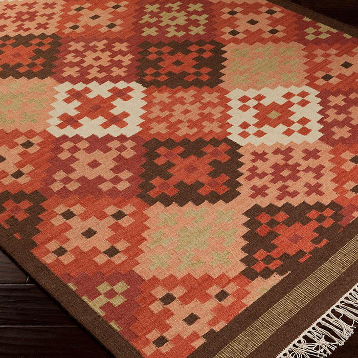 Wellsville Wool Geometric Indoor Rug