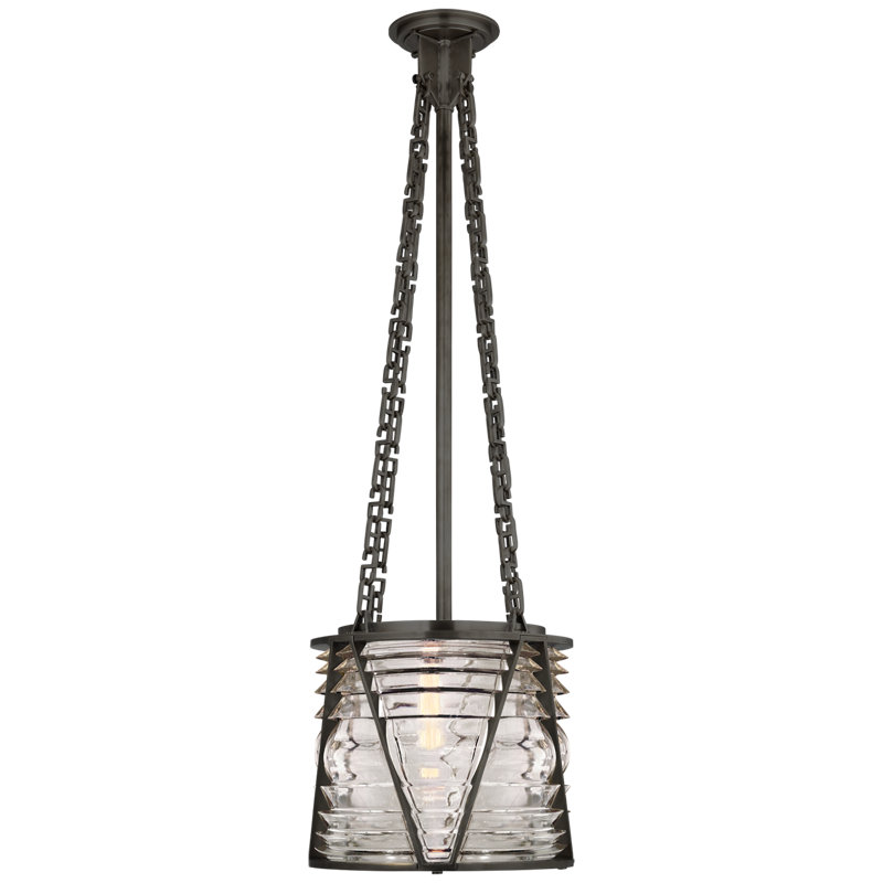 Ralph Lauren Chatham 1 Light Large Pendant, Bronze, 17" H x 18.5" W x 18.5" D