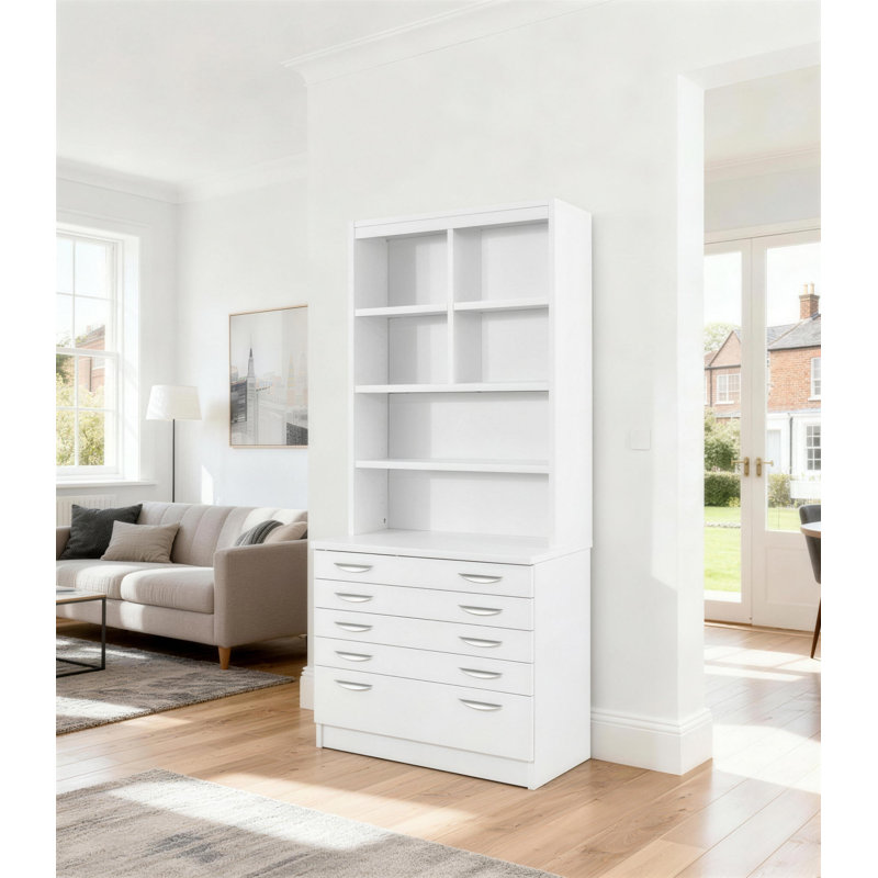 Faya Storage Cabinet, White