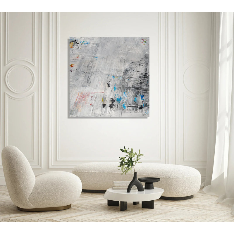 Hexy - Reproduction d'art sur toile, H 20 po x l 20 po x P 1 po, Unframed