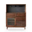 Buffet en bois de noyer massif