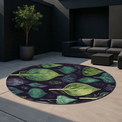 Tapis intérieur et extérieur Enchanted Shadows