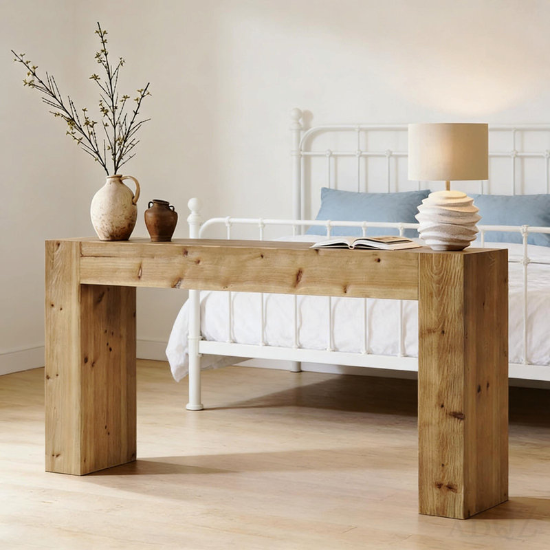 Wood Side Table,Minimalist Design Hallway Table,Console Table