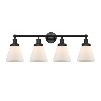 Edison Cone 4 Light Bath Vanity Light
