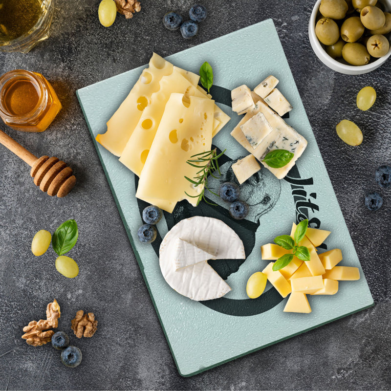 Planche à découper en verre trempé Ambesonne