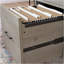 Bureau en L, finition brune