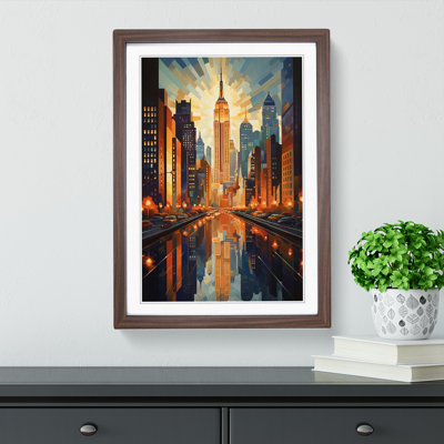 New York Deco - Framed Print