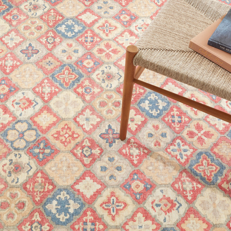 Pali Multi Machine Printed Washable Rug, Rectangle 8'6" x 11'6"