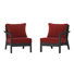 Deep Seating Set With Cushions