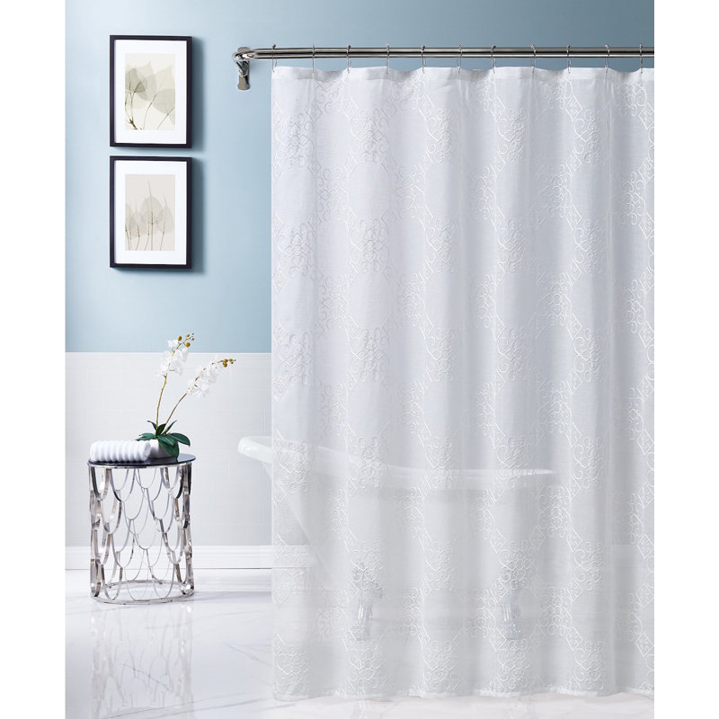 Geometric Shower Curtain