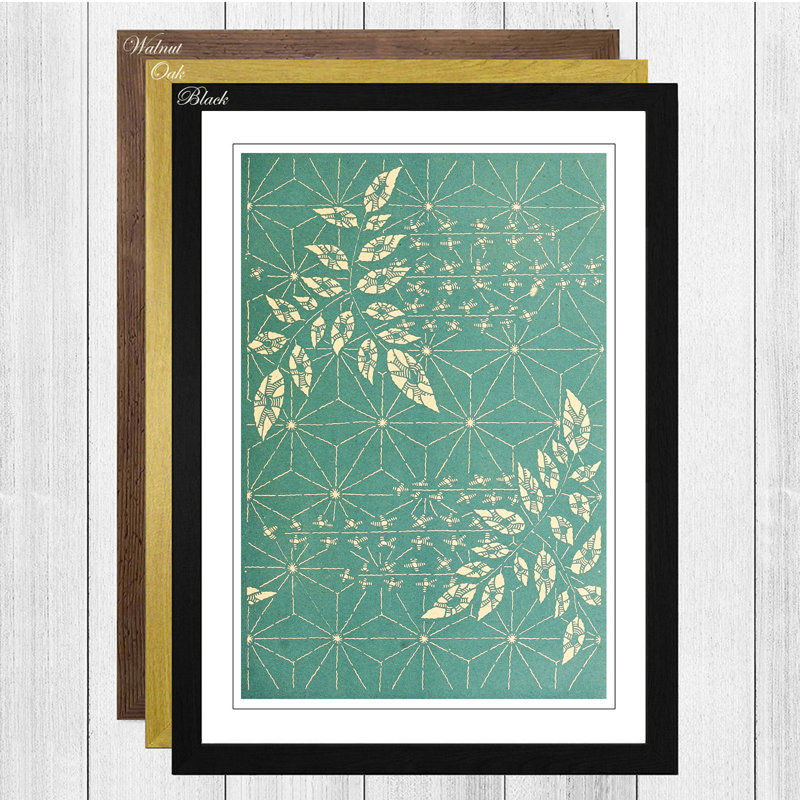 Single Picture Frame Painting, Black