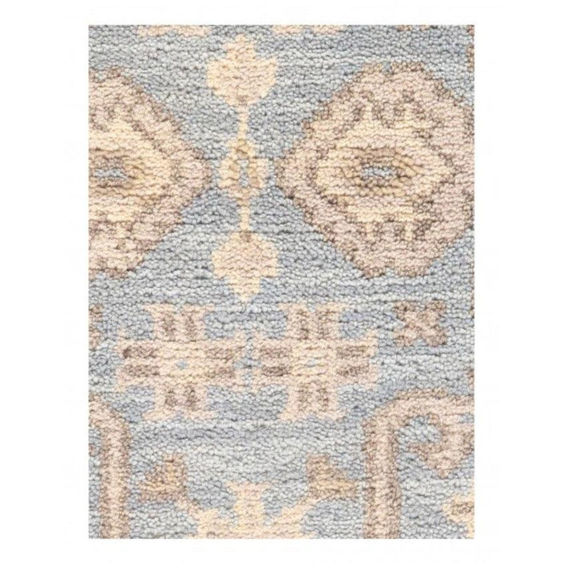 Wool Oriental Area Rug in Blue