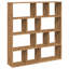 Atyana 141.5cm H x 132cm W Book Cabinet Bookcase-907521017