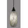 Cord Hung Mini Pendant With Fusion Glass