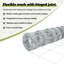 Fence with Post Segment Outdoor Barrier Garden Terrace Divider Boundary-1243281233