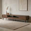 Nut-brown Solid Wood TV Stands-1108890526