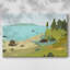 Coastal Inlet II - toile tendue avec châssis-151124851