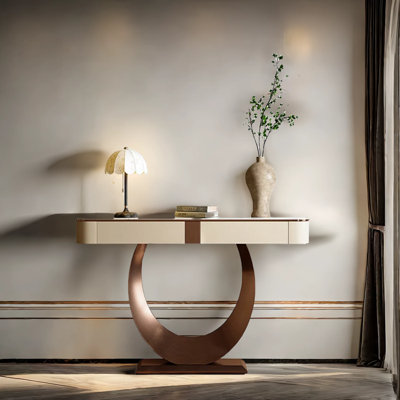 Luxury Style High-End  Entryway Console