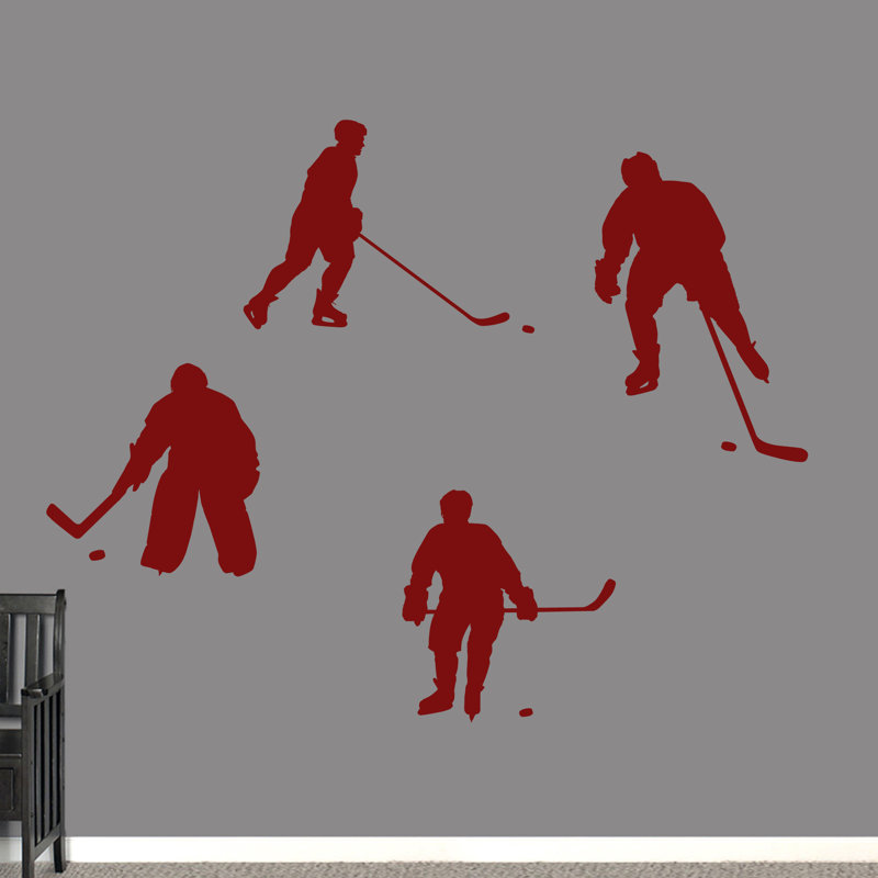 Adhésif décoratif hockey, Canneberge