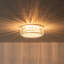 3-Light Round Crystal Flush Mount-402204351