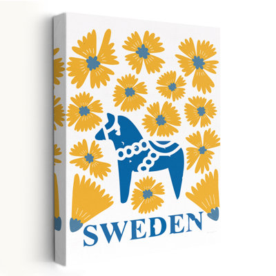 Mid-Century Modern And Casual Swedish Folk Art