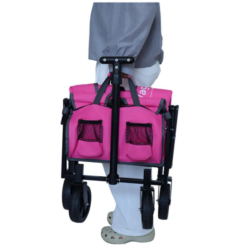 Wagon utilitaire à double couche, Rose