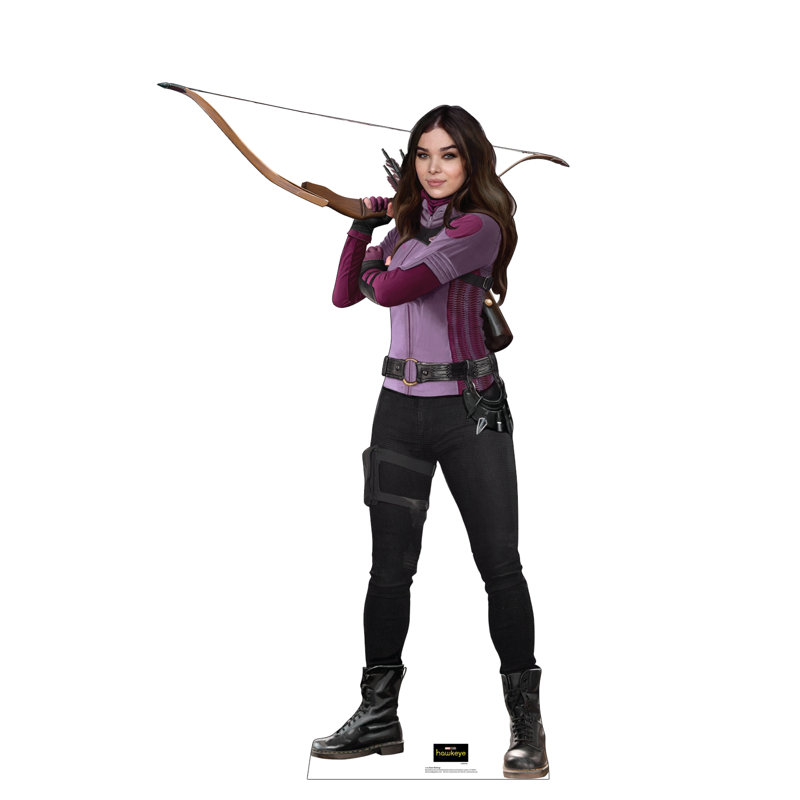 66'' Lifesize Kate Bishop Cardboard Standup Decor