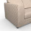 Quincy Corner Sofa-60990210-60990209