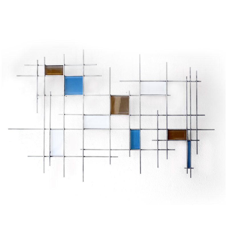 Gridded Handmade Wall Decor