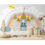 Papier peint amovible Rainbow Castles Sleeping Sun Clouds-382361501