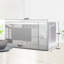 Micro-ondes de comptoir Total Chef 1,3 pi³, 1100 W, acier inoxydable