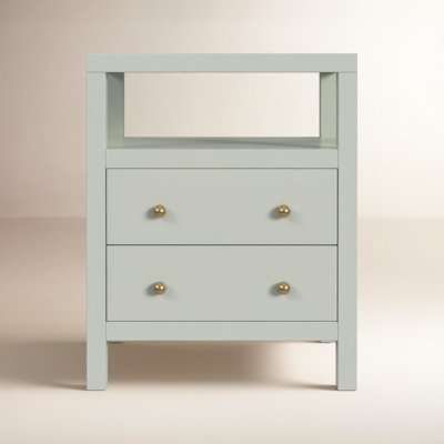 Celine 21" Acacia Nightstand